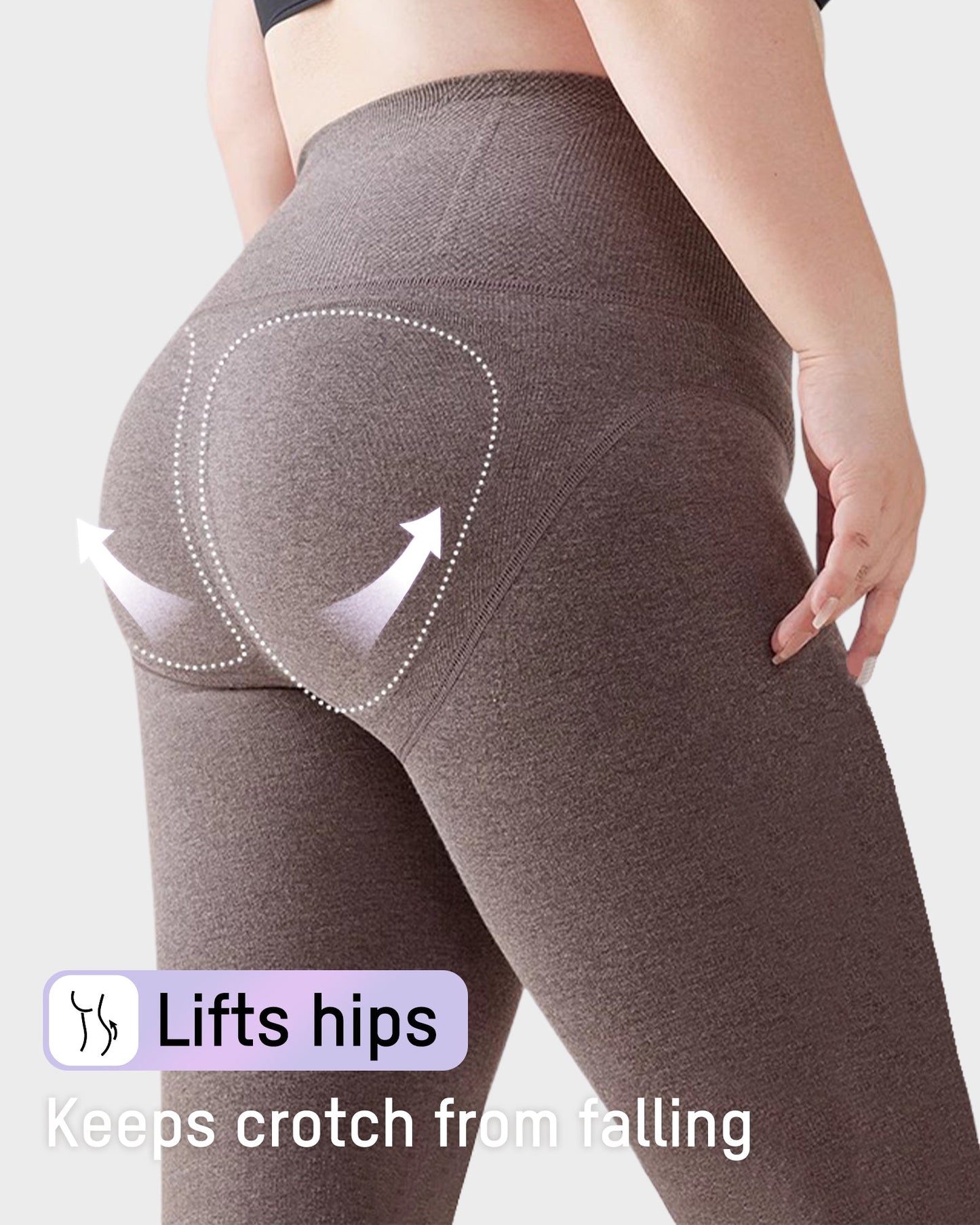 Thermal Tummy Control Shaping Leggings