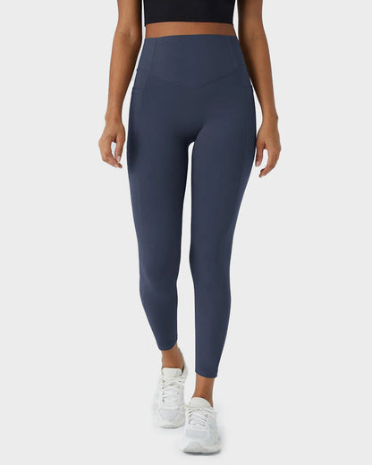 Tummy Control Butt-Lifting Training Leggings with Pockets