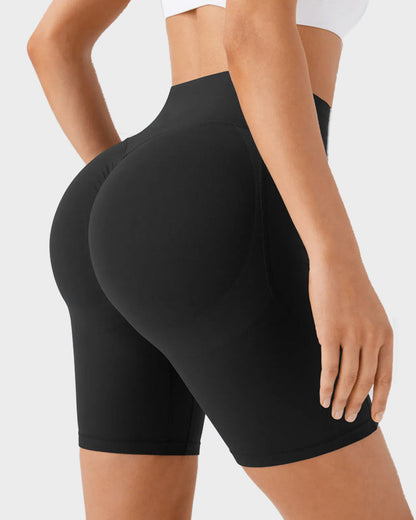 Tummy Control Butt-Lifting Training Shorts with Pockets – 7"