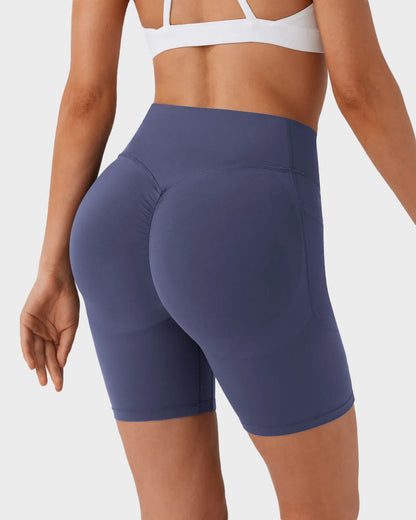 Tummy Control Butt-Lifting Training Shorts with Pockets – 7"