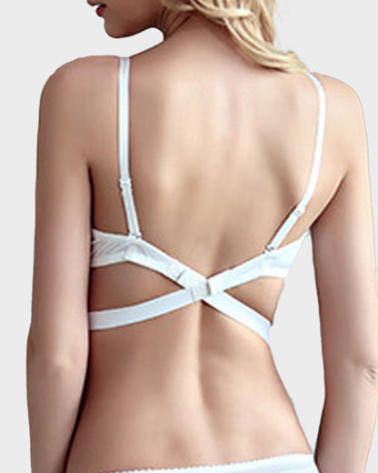 U-Shaped Backless Bra with Lift