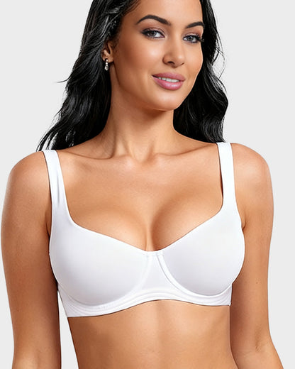 Brasier balconette sin costuras con varilla