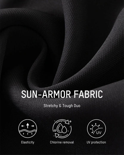 Vintage Square Neck 2-Piece Tankini Swimsuit