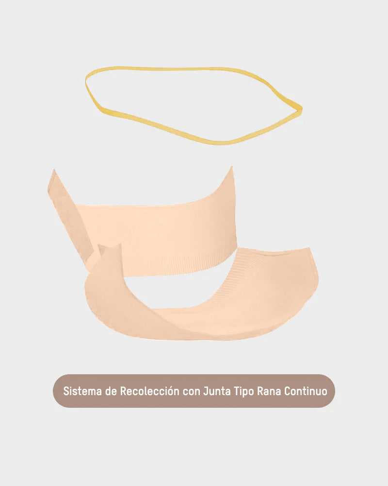 Brasier strapless sin varilla, sin costuras y antideslizante