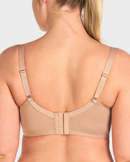 Sujetador Minimizer de Encaje con Perlas y Brillo para Tallas Grandes