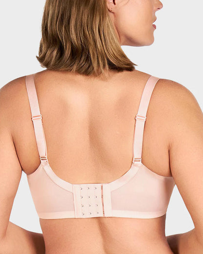 Sujetador Minimizer de Encaje con Perlas y Brillo para Tallas Grandes