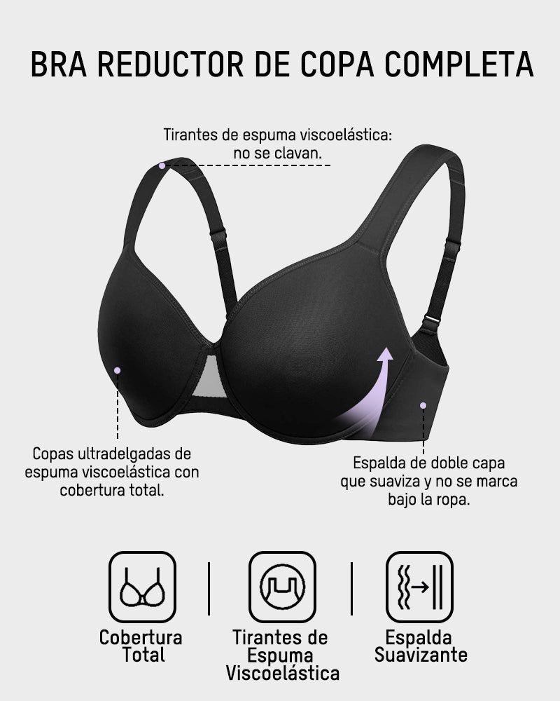 Sujetador con Aros de Soporte y Cobertura Perfecta