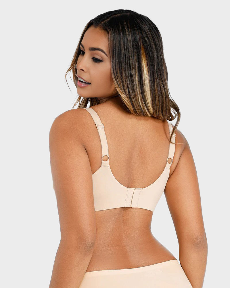 Brasier con varilla y escote profundo en V