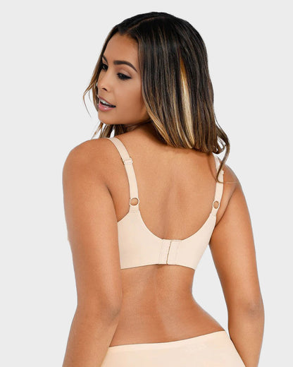 Brasier con varilla y escote profundo en V