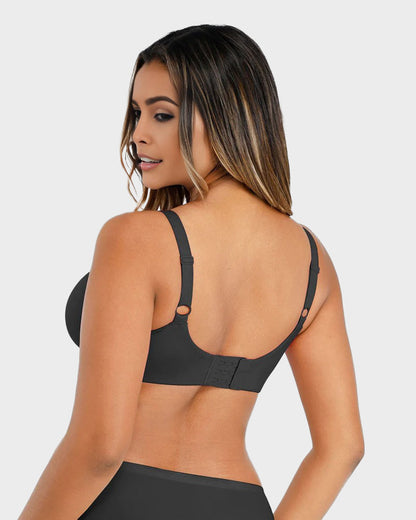 Brasier con varilla y escote profundo en V