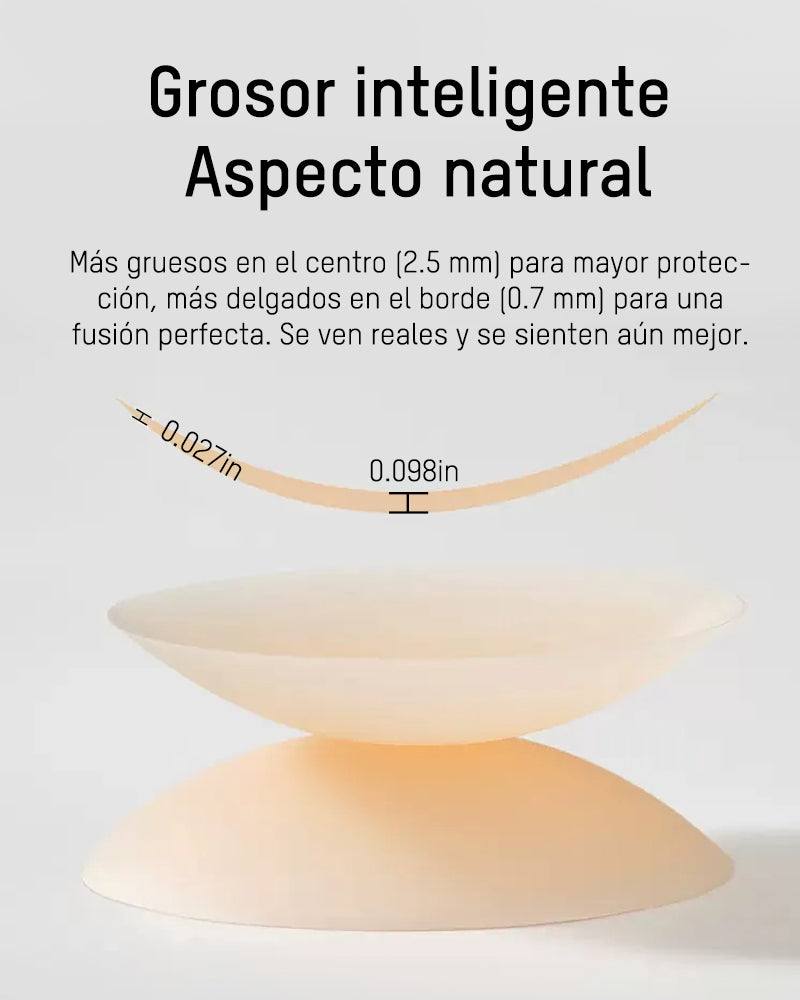 Cobertores de Pezón Sin Costuras y No Adhesivos (2 Pares)