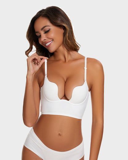 Brasier Sin Espalda con Escote en U