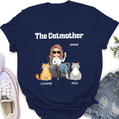 The Catmother - Personalized Custom Women's T-shirt