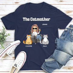 The Catmother - Personalized Custom Unisex T-shirt