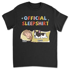 Sleeping Dog Sleepshirt Version 2 - Personalized Custom Premium T-shirt