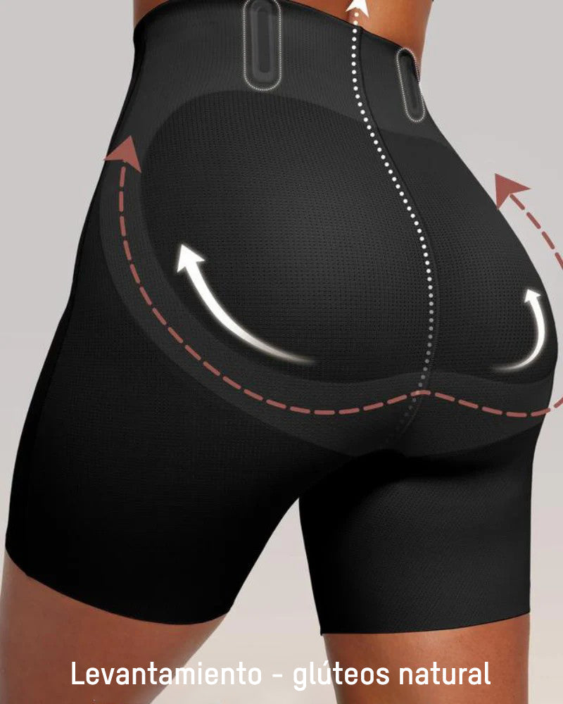 Shorts Moldeadores de Cintura Alta con Efecto Refrescante