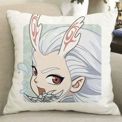 2025 New Nezha 2: The Devil Boy Conquers The Dragon King Theme Pillow - Fashionable Chinese Style, Unisex, Very Suitable For Giving To Friends And Placing At Home