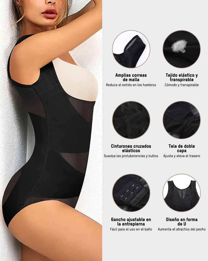 Faja Moldeadora sin Costuras con Control de Abdomen, Cintura y Levanta Glúteos