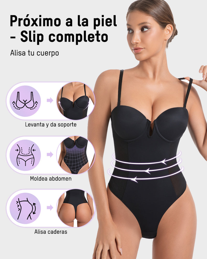 Body moldeador tipo tanga todo en uno