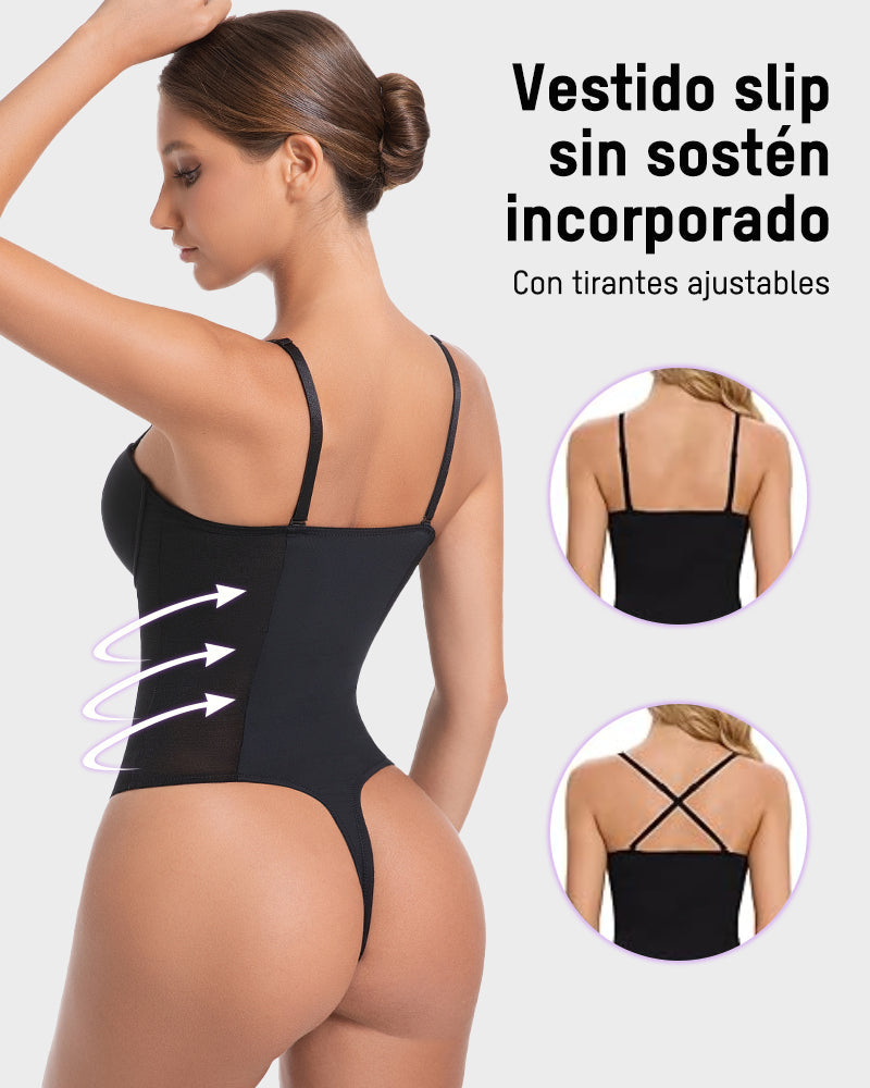 Body moldeador tipo tanga todo en uno