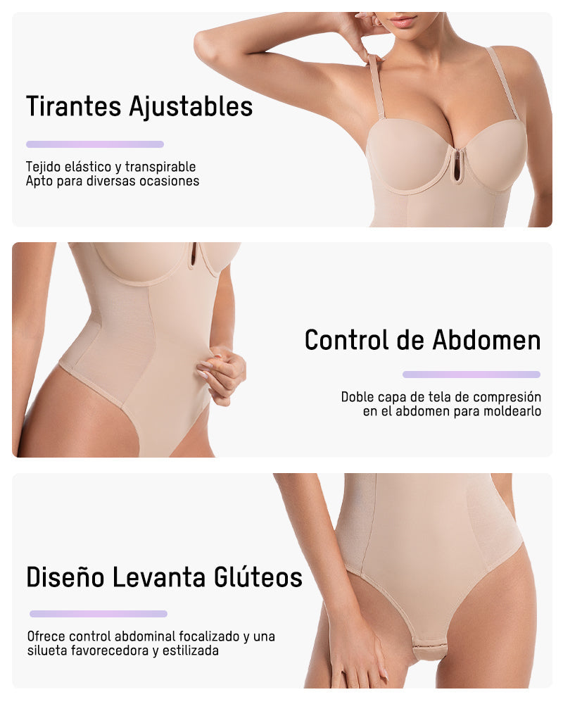 Body moldeador tipo tanga todo en uno