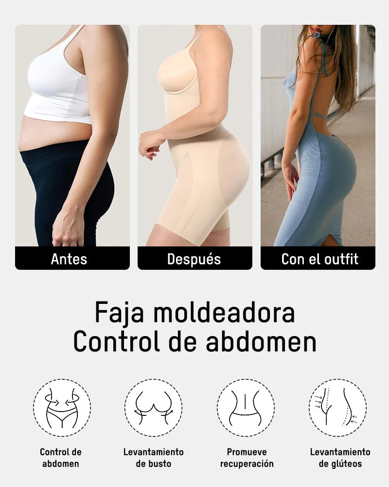 Enterizo Moldeador de Cuerpo Completo sin Costuras