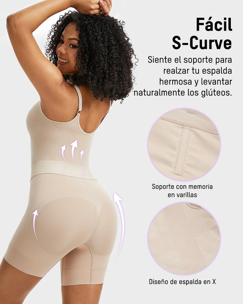 Faja Moldeadora 6 Zonas – Acceso al Baño y Realce de Busto y Glúteos