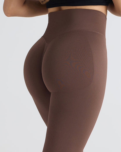 Leggings Deportivos de Cintura Alta sin Costuras para Levantar el Glúteo