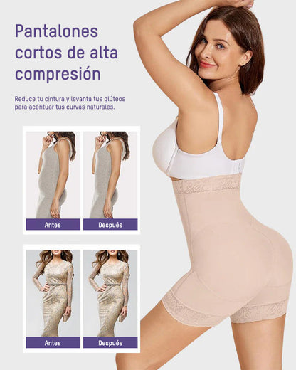 SheCurve® Pantalones Cortos Moldeadores con Realce de Glúteos y Control de Abdomen