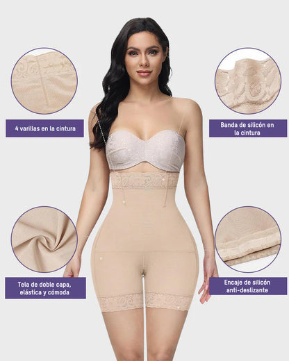 SheCurve® Pantalones Cortos Moldeadores con Realce de Glúteos y Control de Abdomen