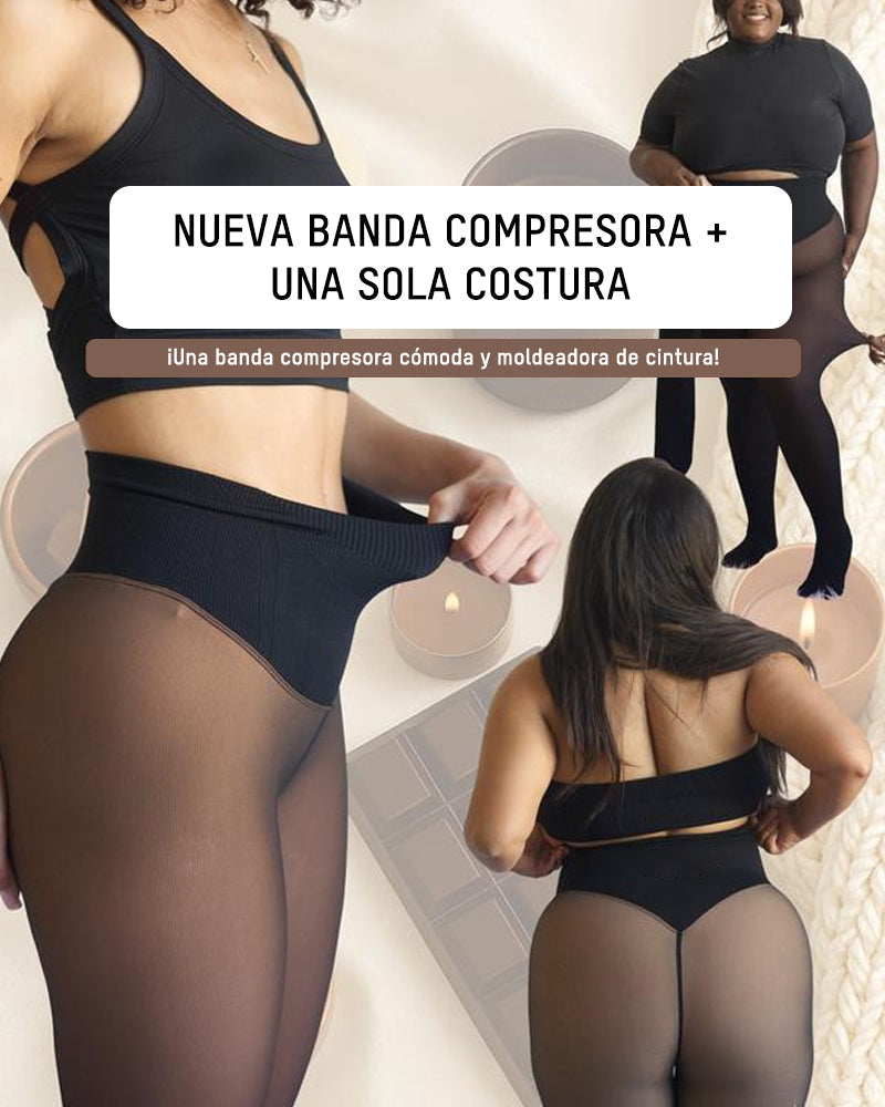 Medias Térmicas Adelgazantes de Una Sola Costura Virales