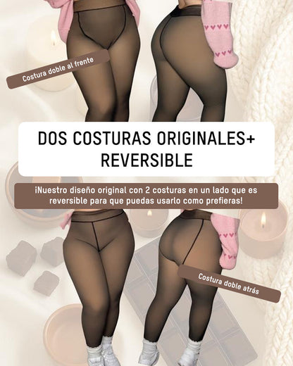 Medias Térmicas Adelgazantes de Una Sola Costura Virales