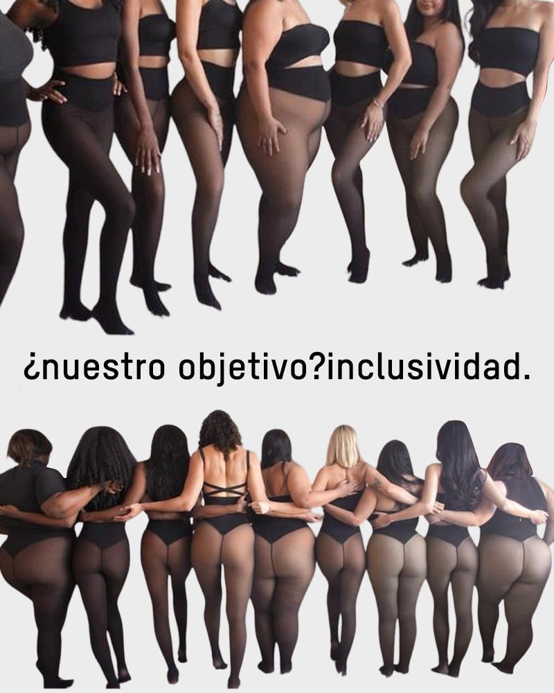 Medias Térmicas Adelgazantes de Una Sola Costura Virales