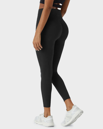 Leggings Deportivos con Control de Abdomen, Levantamiento de Glúteos y Bolsillos