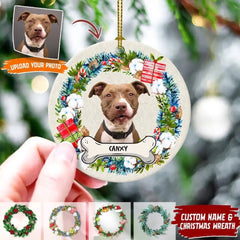 Custom Photo Dog Cat Ceramic Ornament