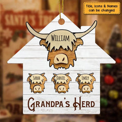 Geschenk für Papa Opa Herd Ornament